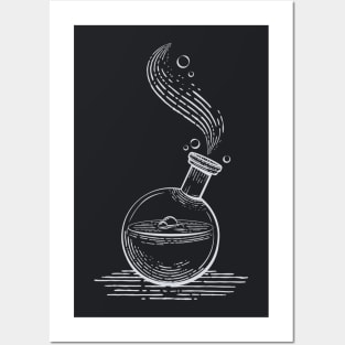 Magic Potion Vintage Dark Posters and Art